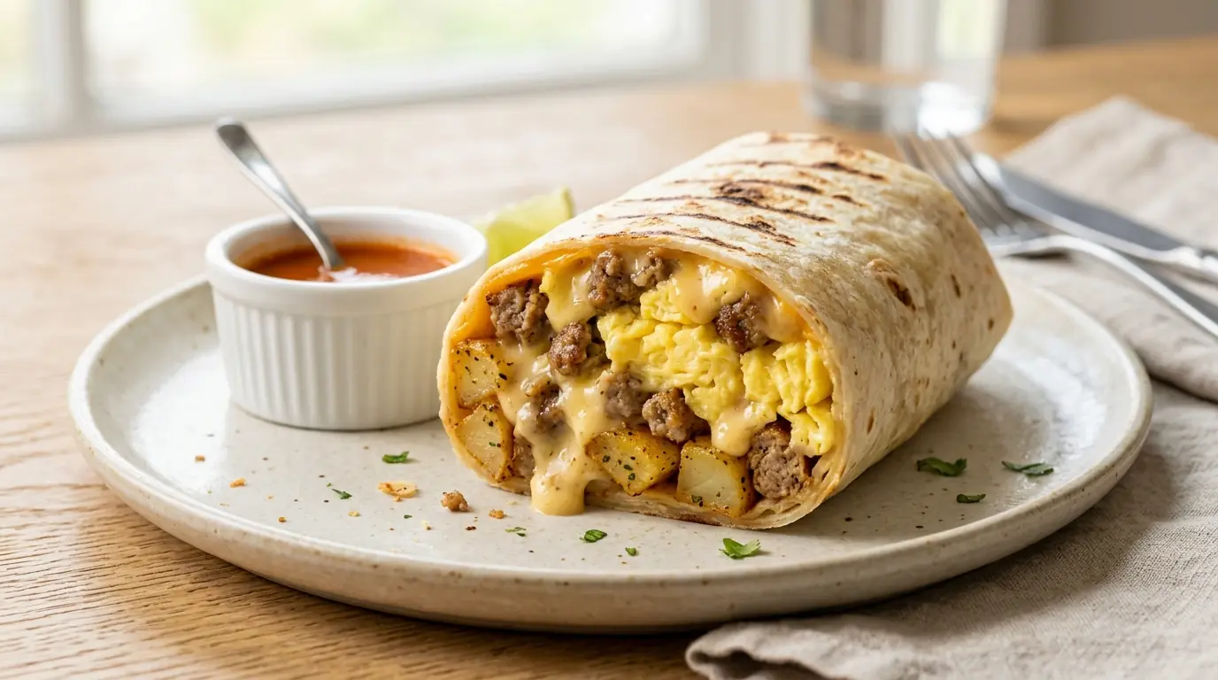 Wendy's Breakfast Burrito