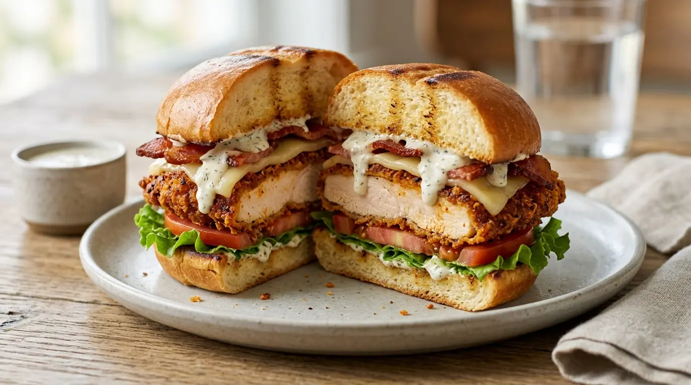 Wendy's Spicy Asiago Ranch Club