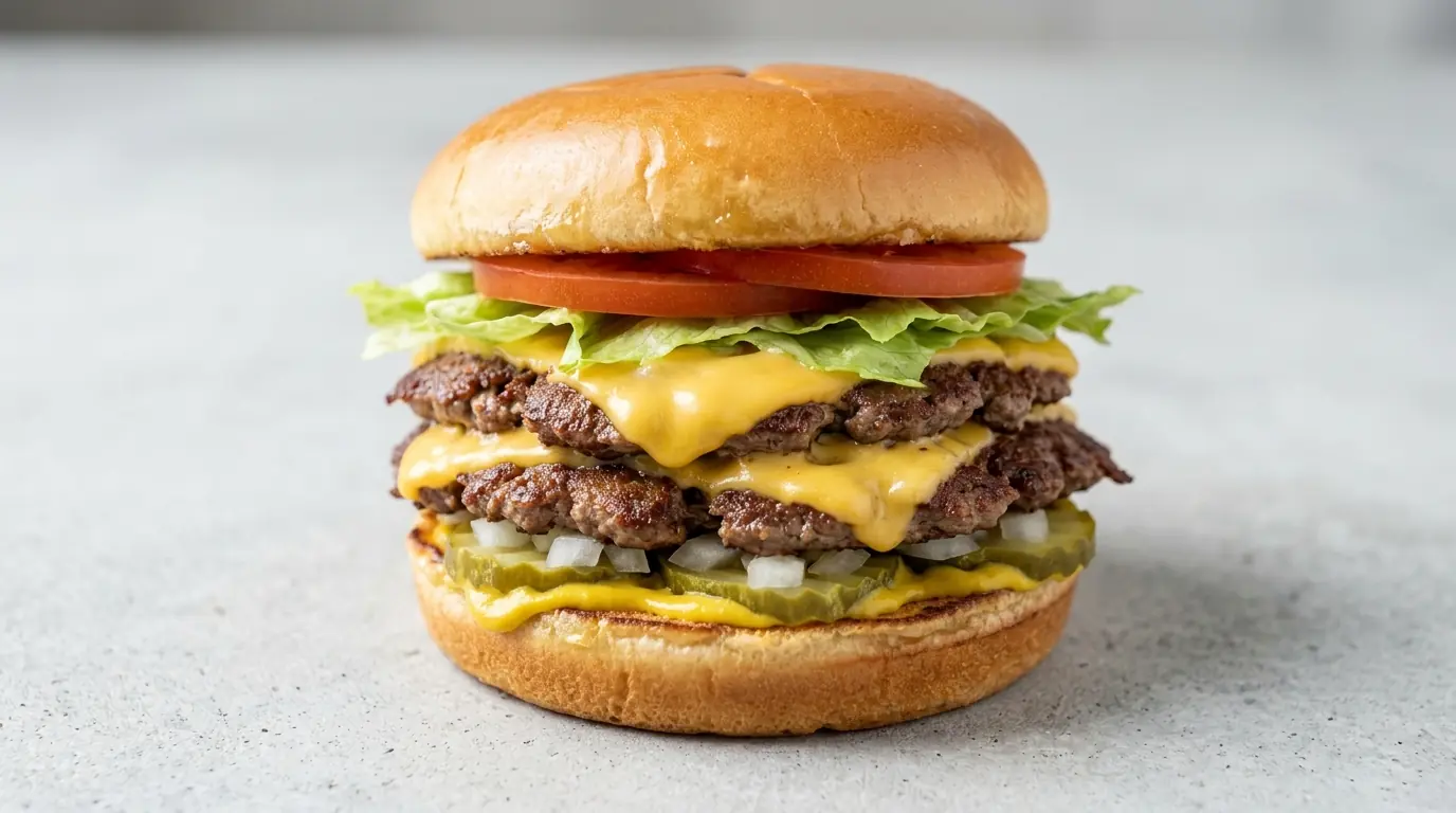 Wendy's Texas Double Cheeseburger